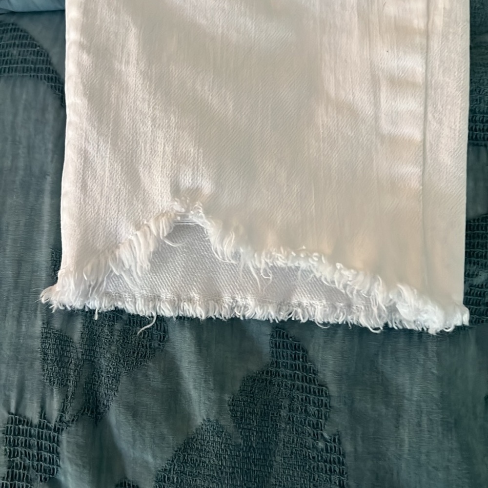 Loft distressed white jeans - Picture 10 of 14